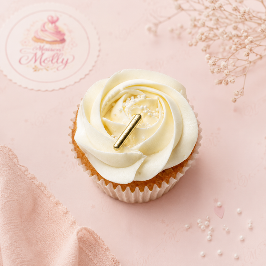 Box de 4 cupcakes vanille